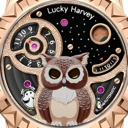 Lucky Harvey Owl Gold Copy
