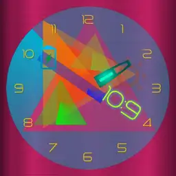 Colorful watch face