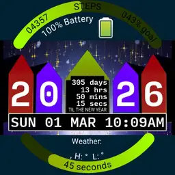 New Years Live Countdown