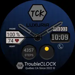 TroubleClock Bleu Luxuria