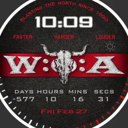 WOA Running Order