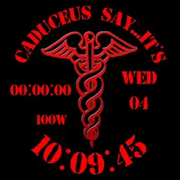 Always believe the caduceus.