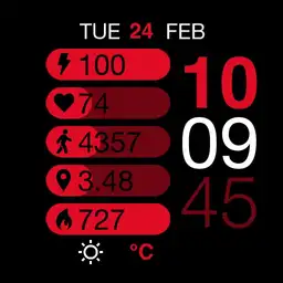 Brute ALL IN ONE Digital Dashboard Colours Watch