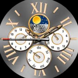 Michael Ks Rose Gold Dark Grey Date Copy
