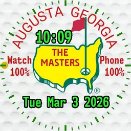 Golf The Masters Augusta - Major