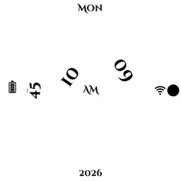 Numbers with date & animation