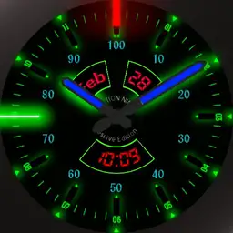 Covert Watch Face Green