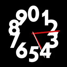 Apporu Decimal Time Watch