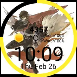FF8 - Final Fantasy 8 watchface Squall