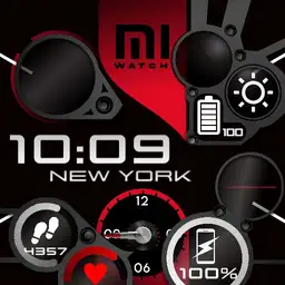 Mi New Watch PLUS White Red