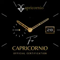 Capricornio black elegant