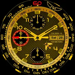 CJP294 Yellow Chrono