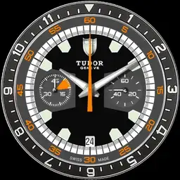 Tudor Heritage Chrono Black