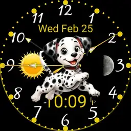 Leapin Dalmatian Watchface