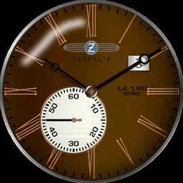 Graf Zeppelin Rome watch brown