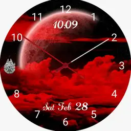 Falcon Blood Moon.