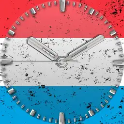 Luxembourg Flag Multi Info Europe Collection
