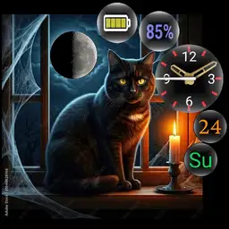 BLACK JACK the cat - by G Fox