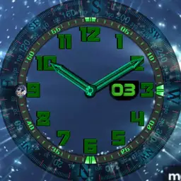 Search lights with compass