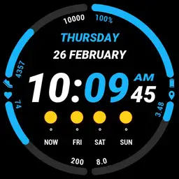 Brute All In One Dashboard Weather Forecast Colours Watch