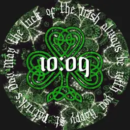 Striking Celtic Shamrock