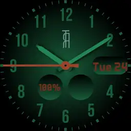 U-Color back ground, dial and date Copy