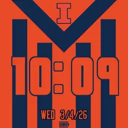 Fighting Illini Grey Ghost Throwback 6