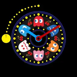Brute PAC-MAN Animated Pac Man Game Time Watch v2