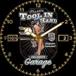 Tool Garage Pin-Up Watch