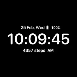 Minimalistic Dark Watch