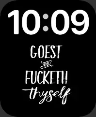 Fuckest thyself
