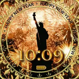 New Years Eve with Lady Liberty
