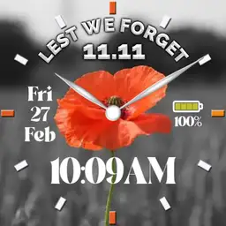 Lest We Forget. Rememberence Day