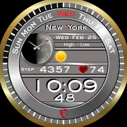 Silver Watch