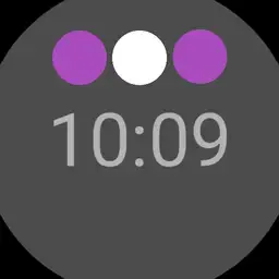 inverted time based on background color