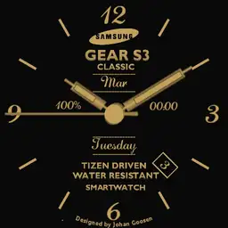 Gear S3 Classic Brown Copy