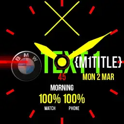 Spinning BMW. Analogue Battery x 2 Extra Seconds + BGC Delta