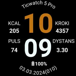simple Big 01 orange kcal distance all