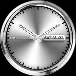 Silver watch