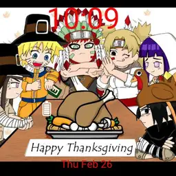 naruto thanksgiving