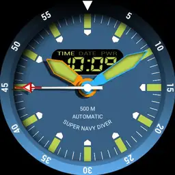Brute SUPER NAVY Deep Diver Hybrid Watch Colours