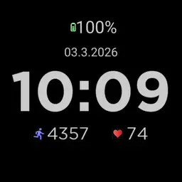 Simple Wear OS AOD