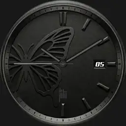 Classic Black Butterfly 2