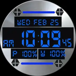 Steel Digital Blue