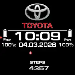 TOYOTA Blood Sugar watch