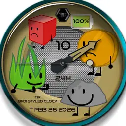 TiP - BFDI Styled clock