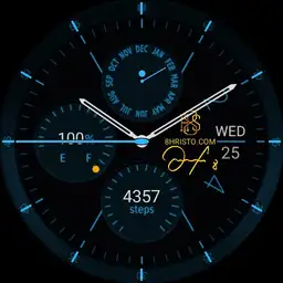 H8S watchface Blue