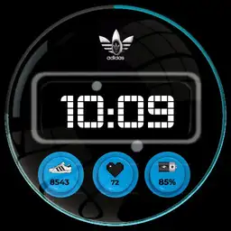 blue adidas flash by nina