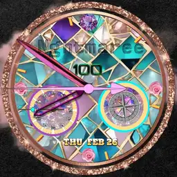 ladies gemstone watch