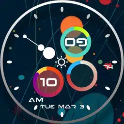 Wandering Digital Time in Space